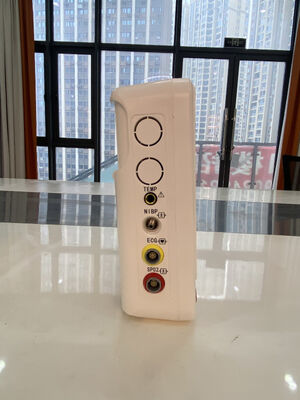 Monitor Medis ECG Bangsal Ambulans 10 Inci Portabel Multi-Parameter Perawatan Kritis Monitor Jantung Portabel