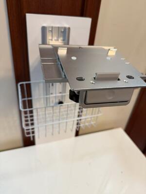 Wall Bracket Kompatibel dengan Rainbow Patient Monitor Bracket Opsional untuk Mindray IMEC Monitor