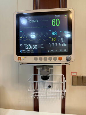 Wall Bracket Kompatibel dengan Rainbow Patient Monitor Bracket Opsional untuk Mindray IMEC Monitor