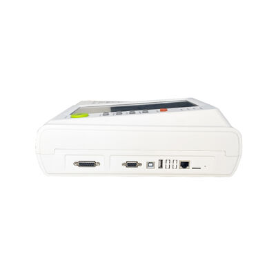 Mesin EKG Portabel 12 Saluran dengan Layar Sentuh 10 Inci untuk Penggunaan Rumah Sakit dan Klinik