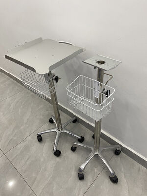 Trolley Monitor Pasien Logam Desain Modern dengan Layanan OEM untuk Peralatan Rumah Sakit dan Klinik