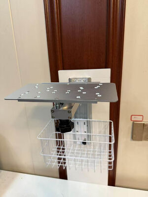 Bracket Medis Wall Mount Standing Wall Hardware Bracket untuk Mesin Medis Monitor Pasien