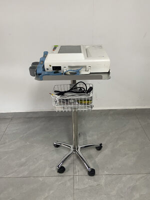 Jual Panas Bahan Alloy Aluminium Berkualitas Tinggi Trolley Mesin ECG untuk Rumah Sakit dan Klinik