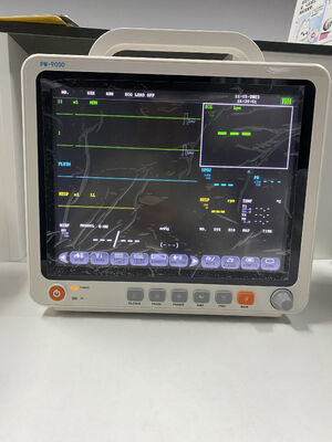 12.1 Inch Touch Screen ETCO2 Module Portable Multi Parameter Patient Monitor untuk ICU