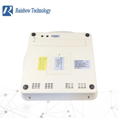 Mesin Ekg Medis Elektrokardiogram ISO Ekg 10,1 Inci 12 Saluran 12 Timbal