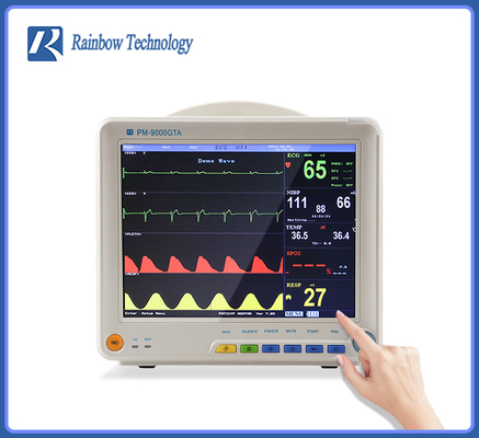 Monitor Multiparameter Portable dengan Sistem Alarm Audible / Visible