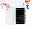 ISO Electrocardiogram 7 Inch Touch Screen 12 Memimpin Mesin Ekg Dengan Analyzer